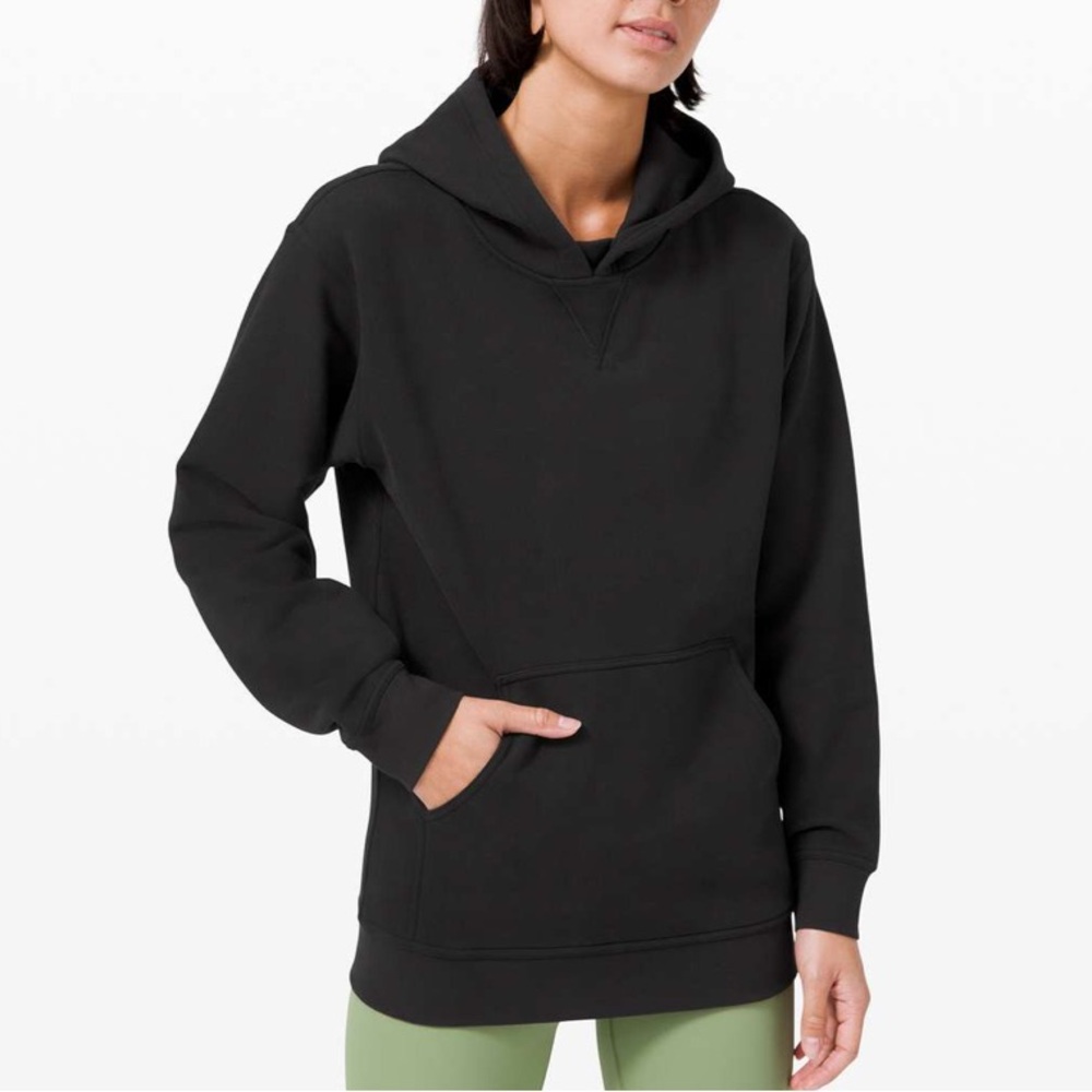 Lululemon All Yours Hoodie *Fleece Black Size 12 large